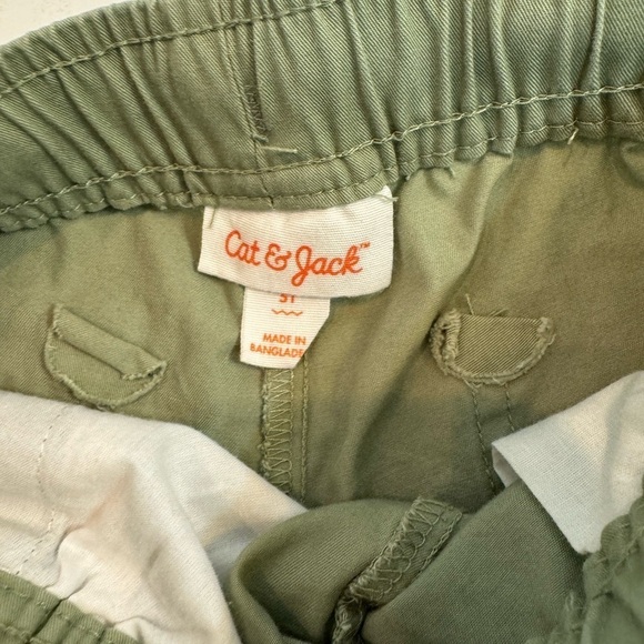 Lot of 3 Girls Shorts Green, Black, Jeans, Size 5 Various Brands - Picture 3 of 10